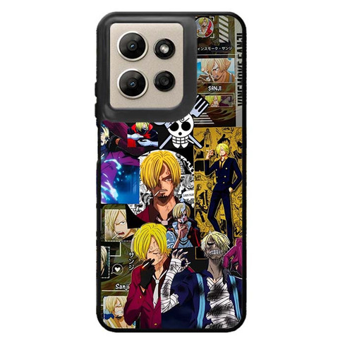 Sanji One Piece Collages Motorola Moto G Power 2026 Case