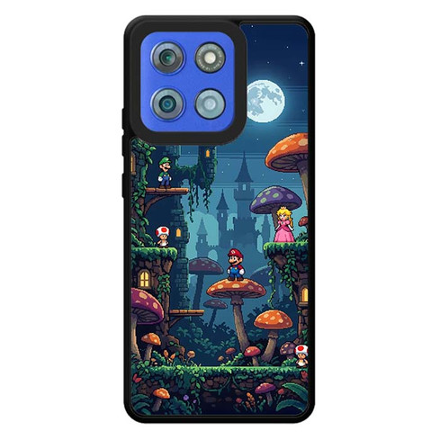 Mario Mushroom Night Castle Motorola Moto G Stylus 2026 Case