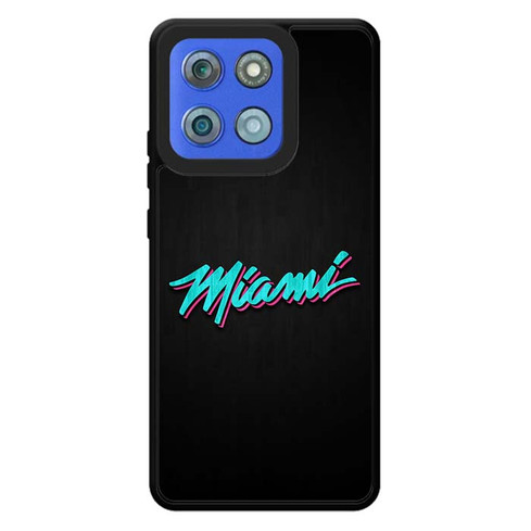 Miami Heat Neon Motorola Moto G Stylus 2026 Case