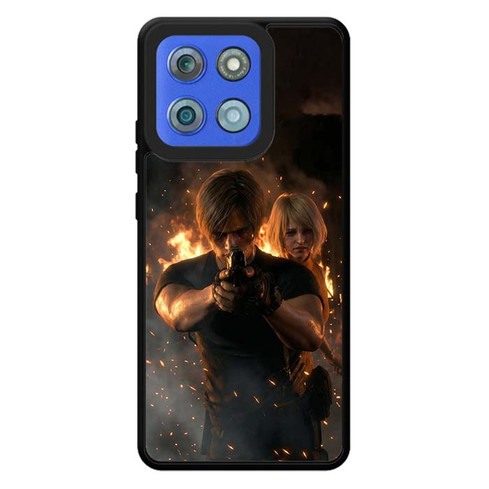Resident Evil 4 Remake Leon and Ashley G Motorola Moto G Stylus 2026 Case