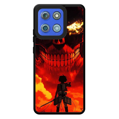 Attack on Titan Mikasa Vs Titan Motorola Moto G Stylus 2026 Case