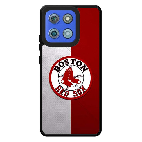 Boston Red Sox Crimson Grid Motorola Moto G Stylus 2026 Case