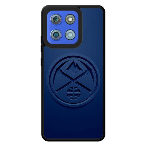 Denver Nuggets Logo Dark Blue Motorola Moto G Stylus 2026 Case
