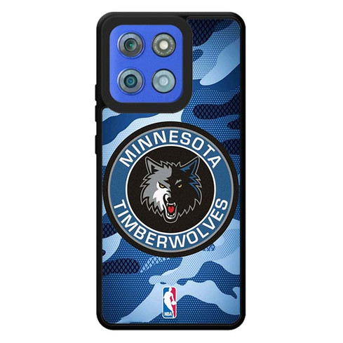 Minnesota Timberwolves Camo Motorola Moto G Stylus 2026 Case