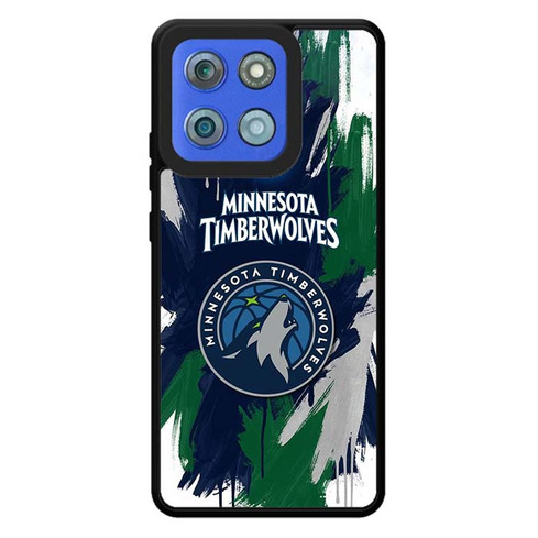 Minnesota Timberwolves Wolf and North Motorola Moto G Stylus 2026 Case