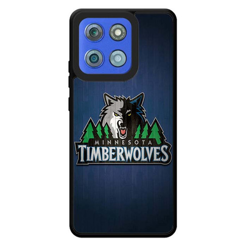 Minnesota Timberwolves Wooden Pattern Motorola Moto G Stylus 2026 Case