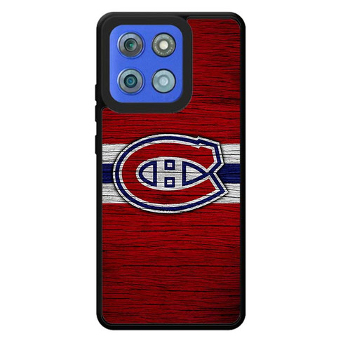 Montreal Canadiens Wooden Pattern Motorola Moto G Stylus 2026 Case