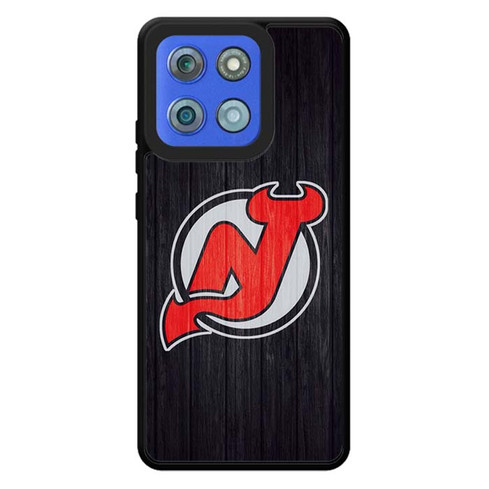 New Jersey Devils Wooden Pattern Motorola Moto G Stylus 2026 Case