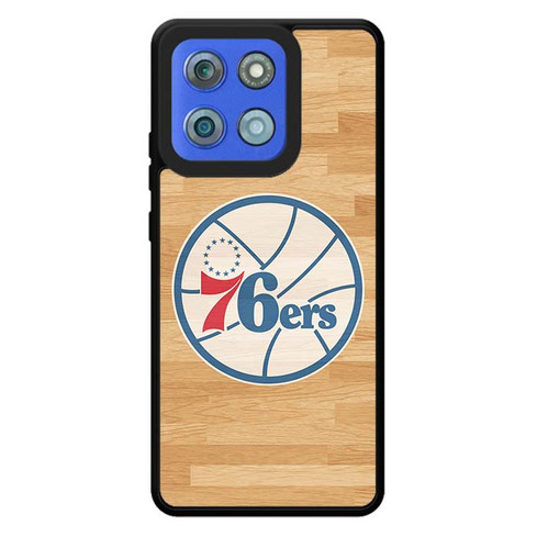 Philadelphia 76ers Wooden Pattern Motorola Moto G Stylus 2026 Case
