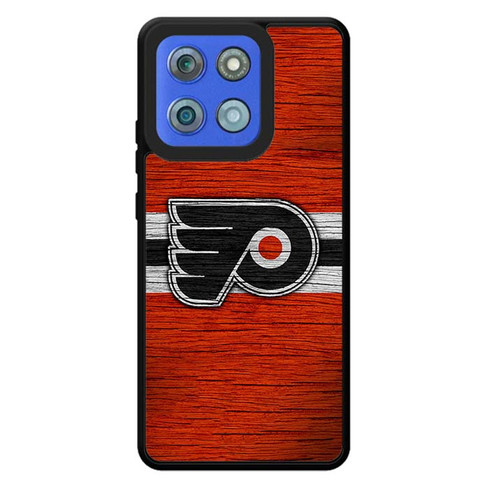 Philadelphia Flyers Wooden Pattern Motorola Moto G Stylus 2026 Case