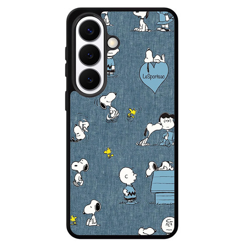 Charlie Brown and Snoopy Playtime Samsung Galaxy S26 Case