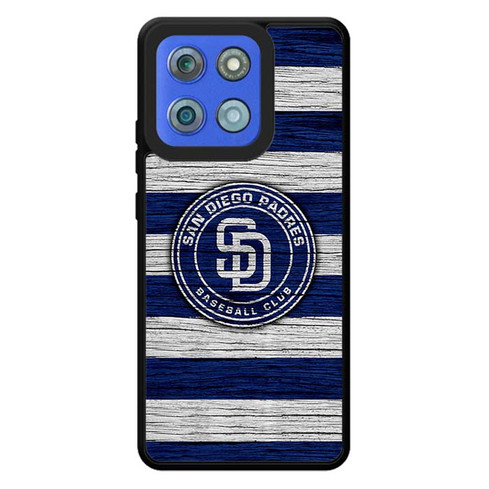 San Diego Padres Wooden Pattern Motorola Moto G Stylus 2026 Case