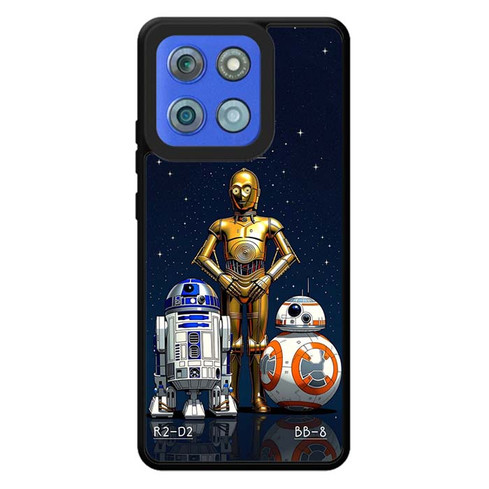 Star Wars Saga C-3PO R2-D2 BB-8 Motorola Moto G Stylus 2026 Case