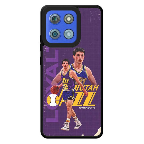 Utah Jazz John Stockton Motorola Moto G Stylus 2026 Case
