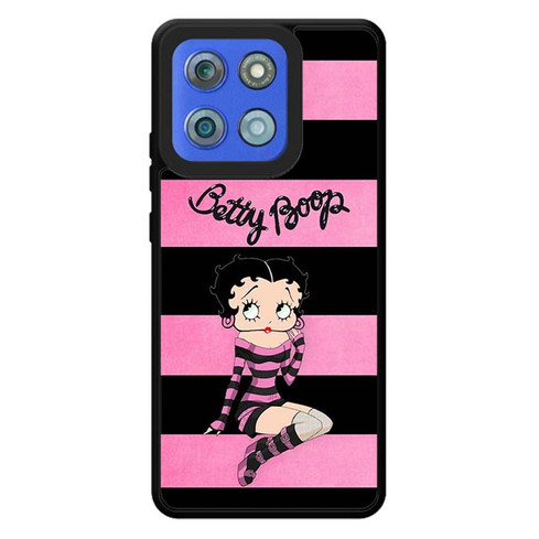 Betty Boop Rocker Boop Pink and Grit Motorola Moto G Stylus 2026 Case