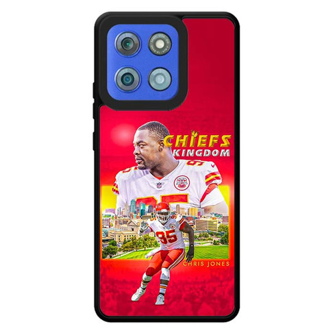 Chris Jones Kansas City Chiefs 03 Motorola Moto G Stylus 2026 Case