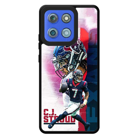 CJ Stroud Houston Texans 04 Motorola Moto G Stylus 2026 Case