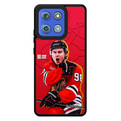 Connor Bedard Chicago Blackhawks Motorola Moto G Stylus 2026 Case