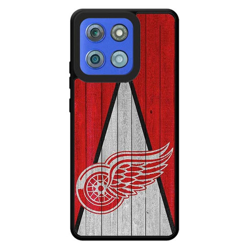 Detroit Red Wings Wooden Pattern Motorola Moto G Stylus 2026 Case