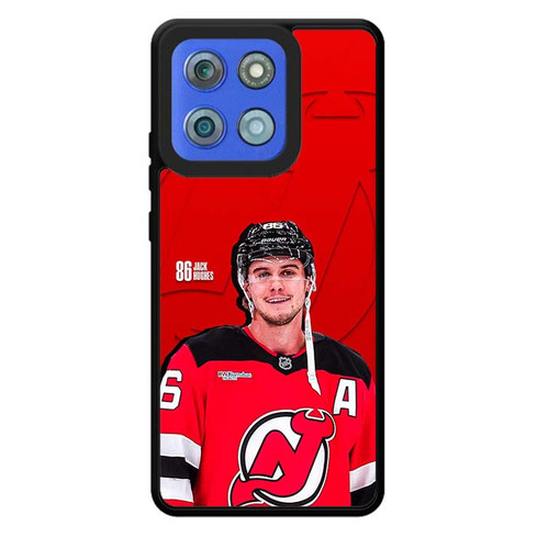 Jack Hughes New Jersey Devils Motorola Moto G Stylus 2026 Case