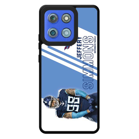 Jeffery Simmons Tennessee Titans 03 Motorola Moto G Stylus 2026 Case
