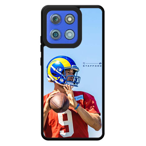Matthew Stafford Los Angeles Rams 03 Motorola Moto G Stylus 2026 Case