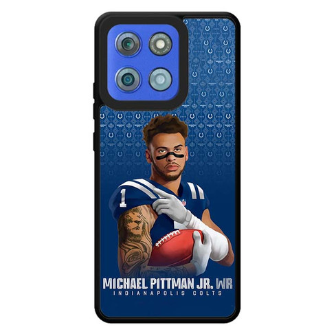 Michael Pittman Jr Indianapolis Colts 01 Motorola Moto G Stylus 2026 Case