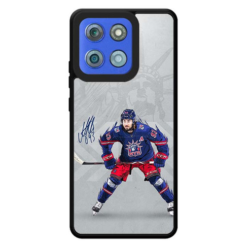 Mika Zibanejad New York Rangers Motorola Moto G Stylus 2026 Case