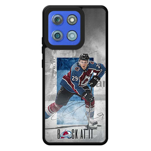 Nathan MacKinnon Colorado Avalanche Motorola Moto G Stylus 2026 Case