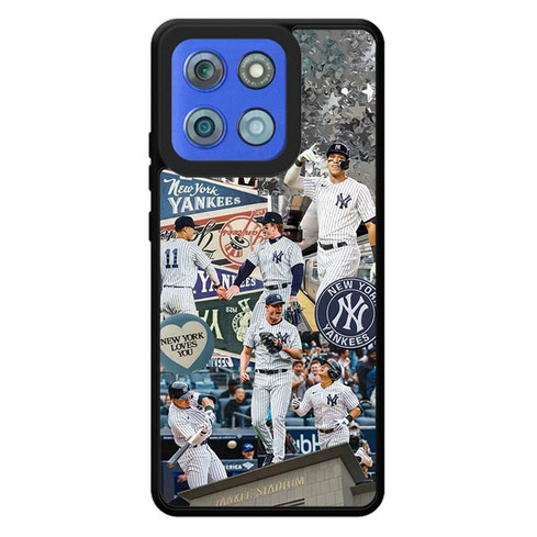 New York Yankees Aesthetic Collage Motorola Moto G Stylus 2026 Case