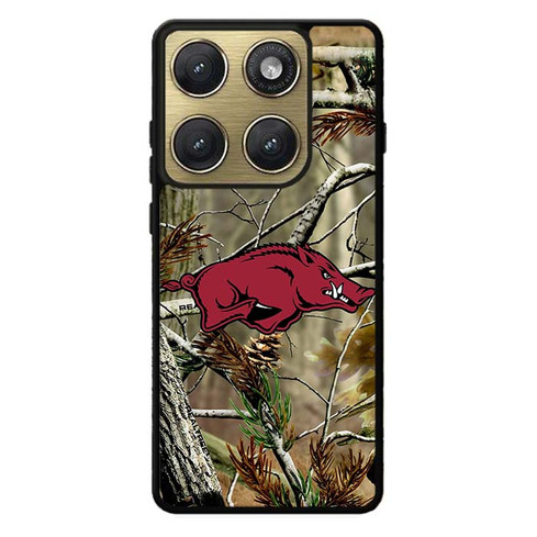 Arkansas Razorbacks Camo Motorola Edge 2026 Case