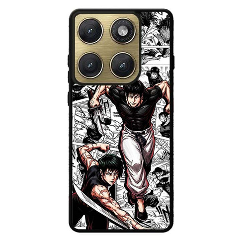 Jujutsu Kaisen Toji and Maki Zenin Motorola Edge 2026 Case