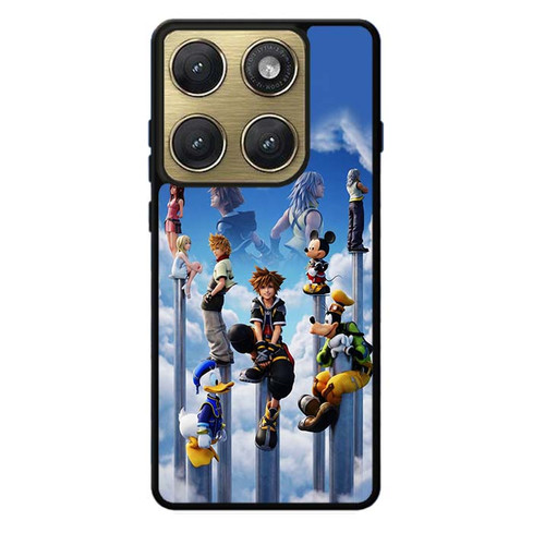 Kingdom Hearts Characters Motorola Edge 2026 Case
