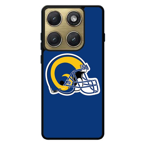 Los Angeles Rams Helmet 01 Motorola Edge 2026 Case