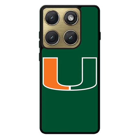 Miami Hurricanes 01 Motorola Edge 2026 Case