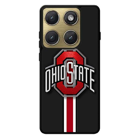 Ohio State Buckeyes Logo Red Stripe Motorola Edge 2026 Case