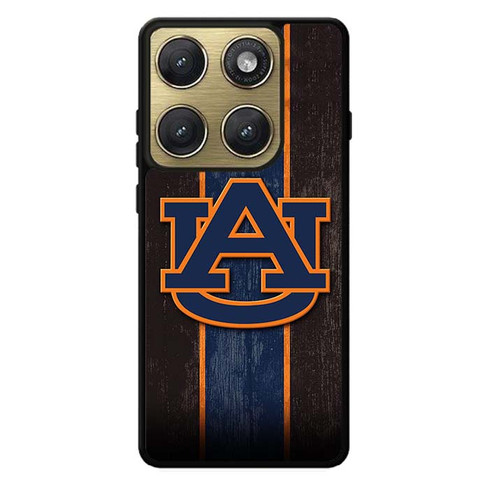 Auburn Tigers Wooden Pattern Motorola Edge 2026 Case