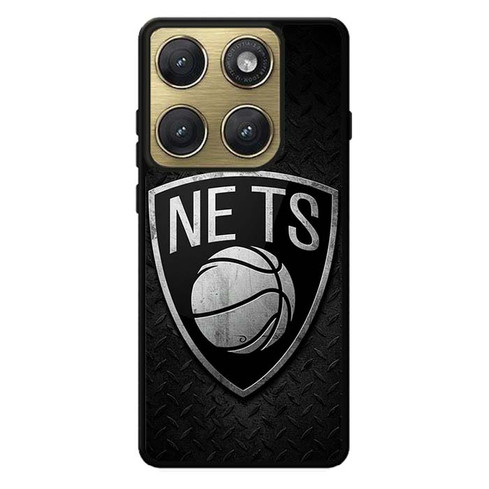 Brooklyn Nets Metal Pattern Motorola Edge 2026 Case