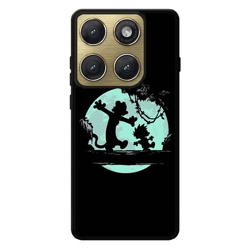 Calvin and Hobbes Play At Night Motorola Edge 2026 Case