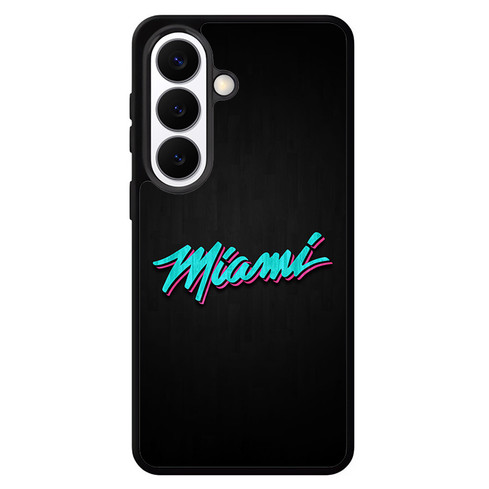 Miami Heat Neon Samsung Galaxy S26 Case