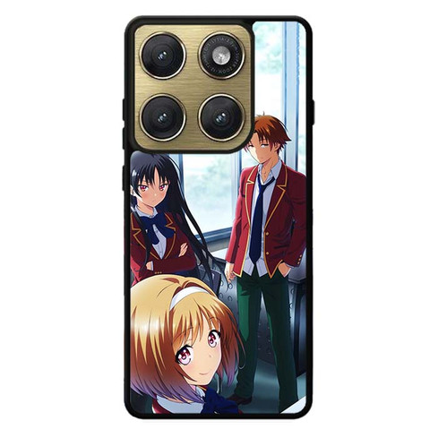 Classroom of the Elite Characters Motorola Edge 2026 Case