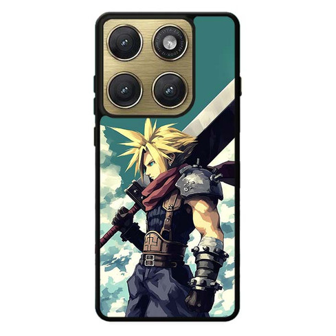 Cloud Strife Final Fantasy VII PS1 Motorola Edge 2026 Case