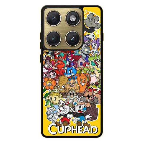 Cuphead Game All Bosses Motorola Edge 2026 Case