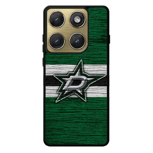 Dallas Stars Wooden Pattern Motorola Edge 2026 Case