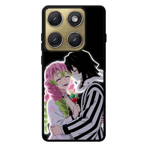 Demon Slayer Obanai Iguro and Mitsuri Kanroji Motorola Edge 2026 Case