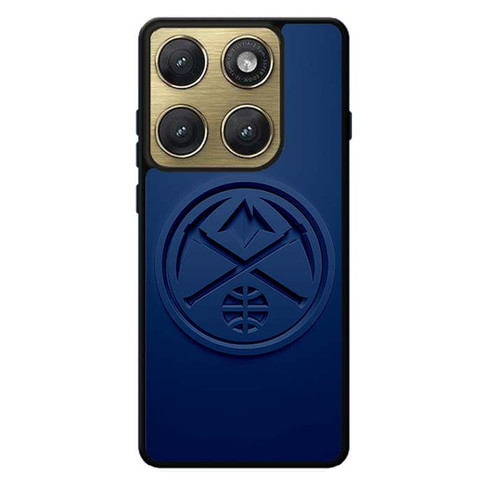 Denver Nuggets Logo Dark Blue Motorola Edge 2026 Case