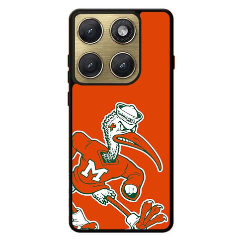 Miami Hurricanes Mascot Motorola Edge 2026 Case