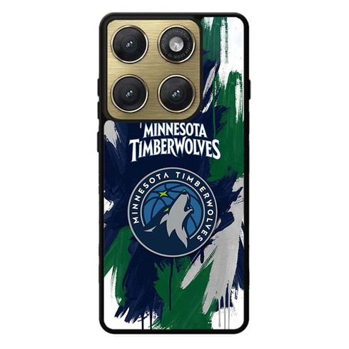 Minnesota Timberwolves Wolf and North Motorola Edge 2026 Case