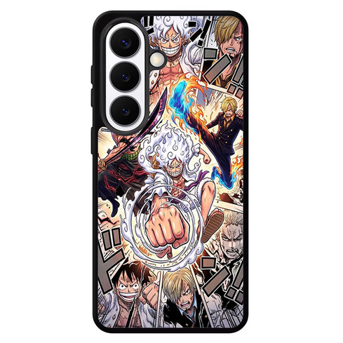 One Piece Luffy Zoro and Sanji Samsung Galaxy S26 Case