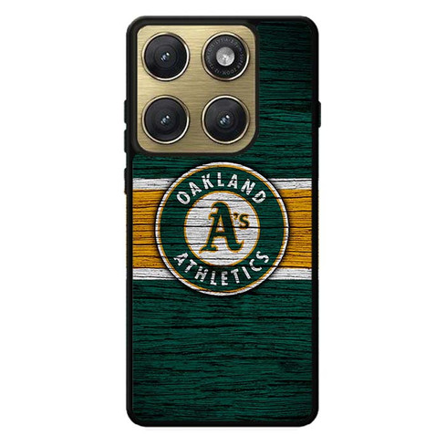 Oakland Athletics Wooden Pattern Motorola Edge 2026 Case